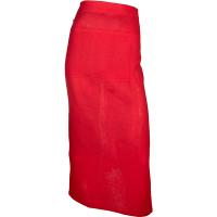 картинка Фартук с карманом; лен; L=86, B=88см; красный (04143679) POV от интернет-магазина Posuda-bar