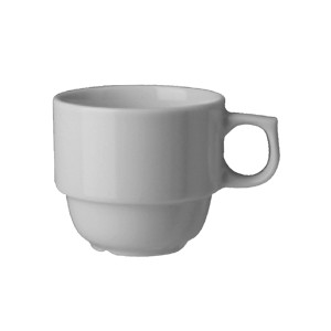 картинка Чашка кофейная «Прага»; фарфор; 110мл; D=60, H=55, L=85мм; белый (03130305) G. Benedikt Karlovy Vary от интернет-магазина Posuda-bar