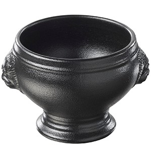 картинка Бульон. чашка «Лион»; керамика; 450мл; D=125, H=96мм; черный (03120466) Revol от интернет-магазина Posuda-bar