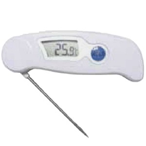картинка Термометр цифровой (-50С+300С); пластик, сталь нерж.; L=135, B=40мм (04144139) Matfer от интернет-магазина Posuda-bar