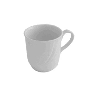 картинка Чашка чайная «Аркадия»; фарфор; 210мл; D=75, H=85, B=110мм; белый (03140400) Lubiana от интернет-магазина Posuda-bar