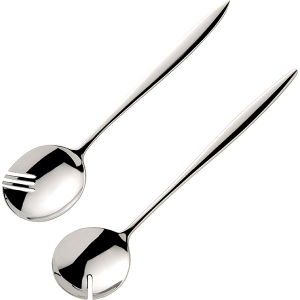 картинка Ложка+вилка д/салата «Адажио»; сталь нерж.; L=235/63, B=4мм; металлич. (04110342) Eternum от интернет-магазина Posuda-bar