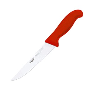 картинка Нож д/обвалки мяса; сталь нерж., полипроп.; L=29/16, B=3см; красный, металлич. (04070874) Paderno от интернет-магазина Posuda-bar