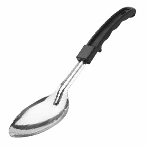 картинка Ложка кухонная «Ин Ситу»; сталь нерж.; L=28см; металлич., черный (04110720) Matfer от интернет-магазина Posuda-bar