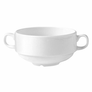 картинка Бульонная чашка «Монако Вайт»; фарфор; 285мл; D=10, H=4см; белый (03120351) Steelite от интернет-магазина Posuda-bar