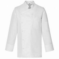 картинка Куртка поварская, разм. 56; хлопок; белый (04143458) Greiff от интернет-магазина Posuda-bar