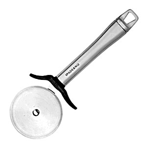 картинка Нож д/пиццы; сталь, пластик; D=67, L=210мм; металлич., черный (04070610) Paderno от интернет-магазина Posuda-bar