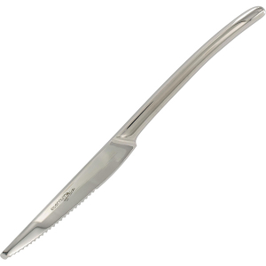 картинка Нож д/стейка «Аляска»; сталь нерж.; L=230/110, B=4мм; металлич. (03110294) Eternum от интернет-магазина Posuda-bar