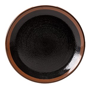 картинка Салатник «Кото»; фарфор; 120мл; D=13, H=2см; черный, коричнев. (03031410) Steelite от интернет-магазина Posuda-bar