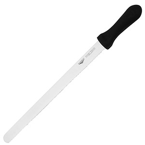 картинка Нож кондитерский; сталь, пластик; L=36см; черный, металлич. (04070555) Paderno от интернет-магазина Posuda-bar