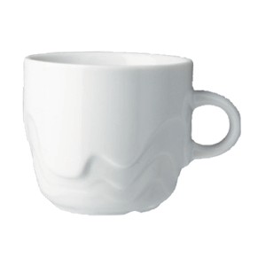 картинка Чашка кофейная «Мелодия»; фарфор; 110мл; D=61, H=55, B=82мм; белый (03130354) G. Benedikt Karlovy Vary от интернет-магазина Posuda-bar