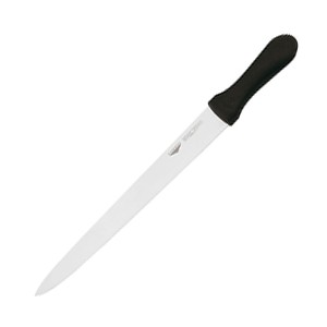 картинка Нож кондитерский; сталь нерж.; L=31см; черный, металлич. (04070584) Paderno от интернет-магазина Posuda-bar