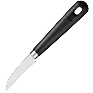 картинка Нож д/каштана; сталь, пластик; L=140/30, B=15мм; черный, металлич. (04070459) Matfer от интернет-магазина Posuda-bar