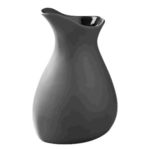 картинка Молочник «Ликид»; керамика; 125мл; H=10, L=7, B=6см; черный (03170677) Revol от интернет-магазина Posuda-bar