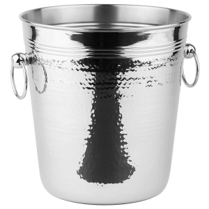 картинка Ведро д/шампанского; сталь нерж.; 5, 1л; D=20, H=21, 5, B=20, 5см; металлич. (03171329) Aps от интернет-магазина Posuda-bar