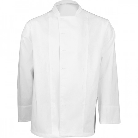 картинка Куртка двубортная 44-46размер; бязь; белый (04142707) POV от интернет-магазина Posuda-bar