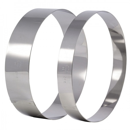картинка Кольцо кондитерское; сталь нерж.; D=12, H=6см; металлич. (04144276) Matfer от интернет-магазина Posuda-bar