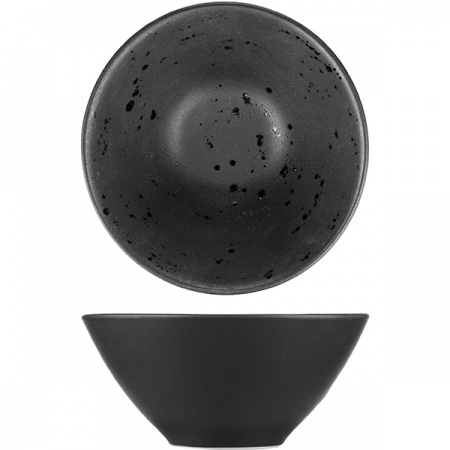 картинка Пиала «Оникс»; керамика; D=14, H=7см; черный (03032635) Dymov от интернет-магазина Posuda-bar