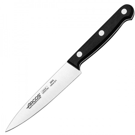 картинка Нож поварской «Универсал»; сталь нерж., полиоксиметилен; L=223/120, B=25мм; черный, металлич. (04072404) Arcos от интернет-магазина Posuda-bar