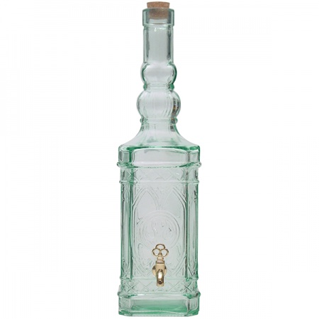 картинка Банка-емкость с краном с пробкой «Бутылка»; стекло; 3, 4л; H=47см (02123838) San Miguel от интернет-магазина Posuda-bar
