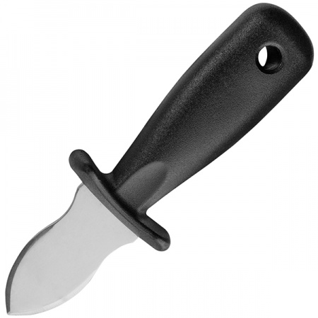 картинка Нож д/устриц «Тутти»; сталь нерж., пластик; L=150/50, B=35мм; черный, металлич. (04070310) Ilsa от интернет-магазина Posuda-bar