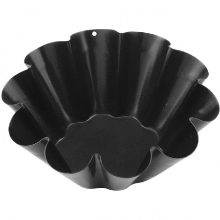 картинка Форма д/выпечки бриошей; сталь, антиприг.покр.; D=11см; черный (04147337) Paderno от интернет-магазина Posuda-bar