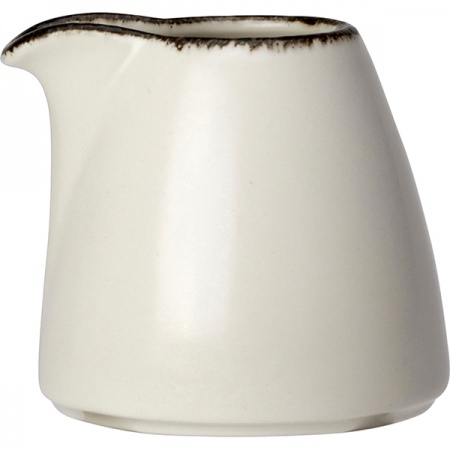 картинка Молочник б/ручки «Чакоул дэппл»; фарфор, фарфор; 85мл; белый, черный (03175410) Steelite от интернет-магазина Posuda-bar