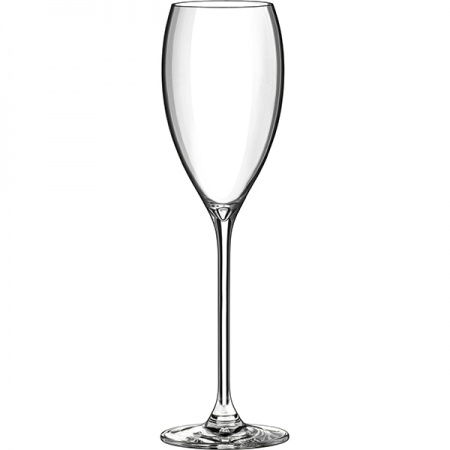 картинка Бокал-флюте «Ле вин»; хр.стекло; 260мл; D=56, H=245мм; прозр. (01060535) Rona от интернет-магазина Posuda-bar