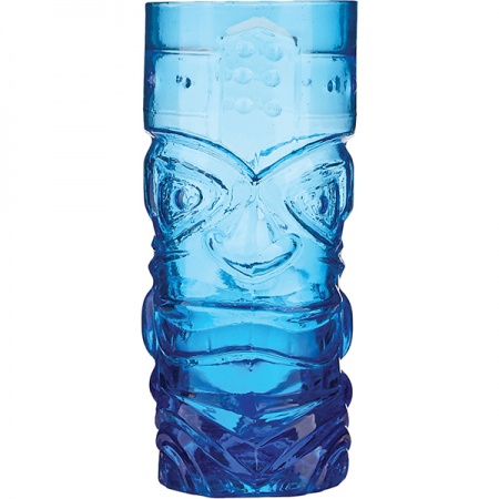 картинка Стакан д/коктейлей «Тики»; стекло; 465мл; D=73, H=165мм; синий (01170832) Probar от интернет-магазина Posuda-bar