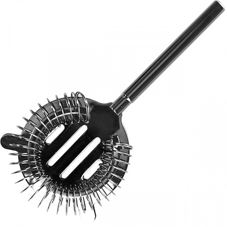 картинка Стрейнер с 2-мя ушками; сталь нерж., никель; L=20, 7см; черный (02030553) Probar от интернет-магазина Posuda-bar