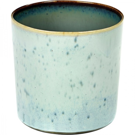 картинка Салатник «Цилиндр»; керамика; 250мл; D=75, H=75мм; голуб., серый (03031625) Serax от интернет-магазина Posuda-bar