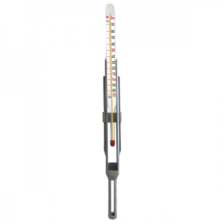 картинка Термометр д/карамели(+80+200С); пластик; D=25, L=355мм; серый (04144103) Matfer от интернет-магазина Posuda-bar