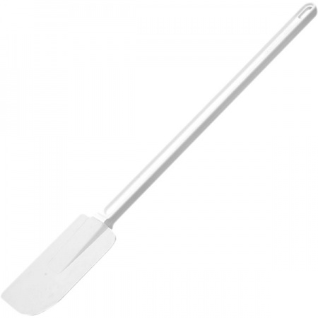 картинка Лопатка кухонная (до 70 С) «Экзогласс»; силикон, пластик; L=46/18, B=7см; белый (04110479) Matfer от интернет-магазина Posuda-bar