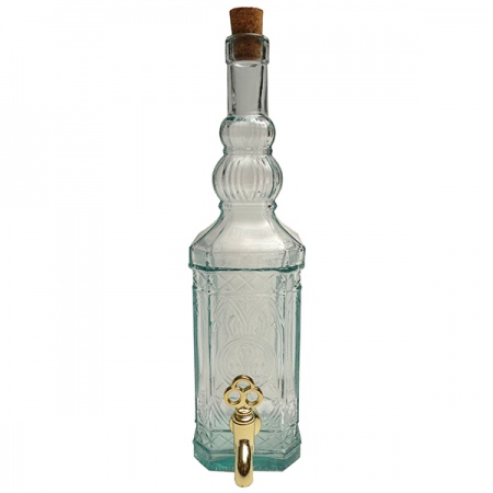 картинка Банка-емкость с краном с пробкой «Бутылка»; стекло; 0, 7л; H=30см (02123839) San Miguel от интернет-магазина Posuda-bar