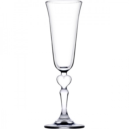 картинка Бокал-флюте «Романс»; стекло; 140мл; D=7, H=24см (01051266) Pasabahce от интернет-магазина Posuda-bar
