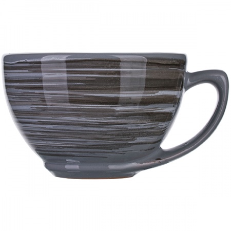 картинка Чашка чайная «Пинки»; керамика; 250мл; серый (03141456) Борисовская Керамика от интернет-магазина Posuda-bar