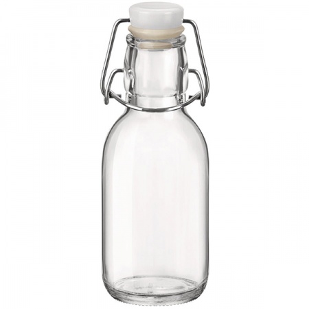 картинка Бутылка «Эмилия»; стекло, пластик; 250мл; D=69, H=160мм (03100466) Bormioli Rocco от интернет-магазина Posuda-bar