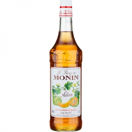 картинка Сироп Дыня «Монин»; стекло; 1л; D=8, H=33см (05032402) Monin от интернет-магазина Posuda-bar