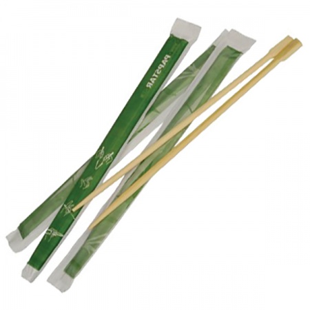 картинка Китайские палочки 50 пар, в инд. уп-ке. L=23см; бамбук; H=290, L=170, B=55мм; бежев. (06080219) Papstar от интернет-магазина Posuda-bar