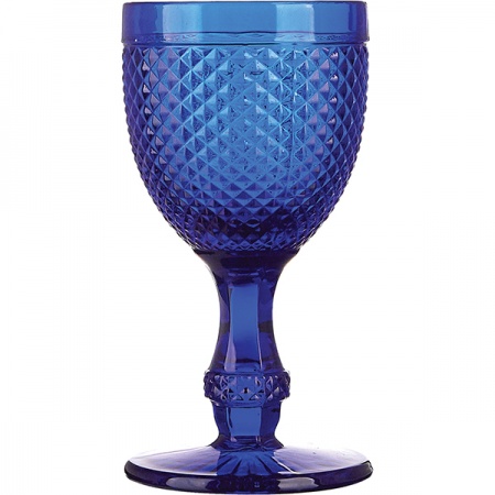 картинка Бокал д/вина темно-синий; стекло; 280мл; D=88, H=165мм (01050512) Probar от интернет-магазина Posuda-bar
